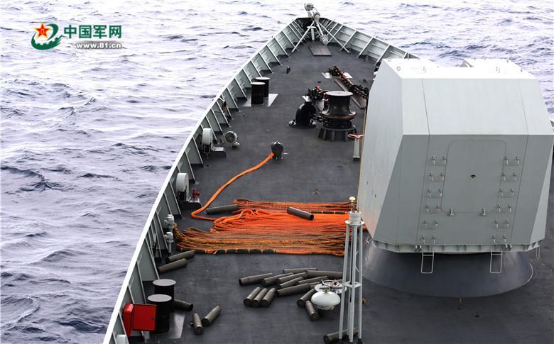 South Sea Fleet conducts live fire shooting in Western Pacific Ocean 