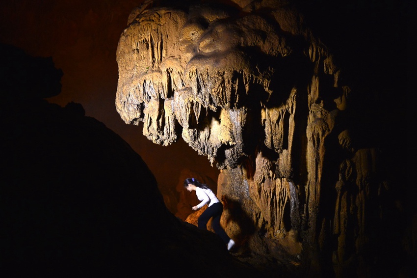 Amazing underground landscape in Hubei