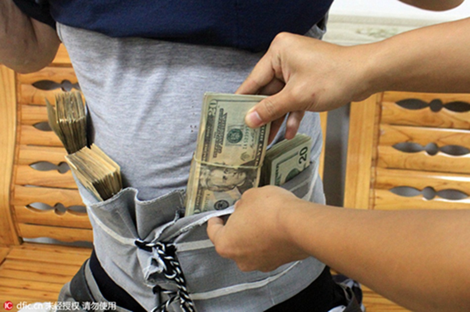 Real ‘money’ belt 