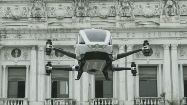 Chinese company to test world's first single-passenger drone in US