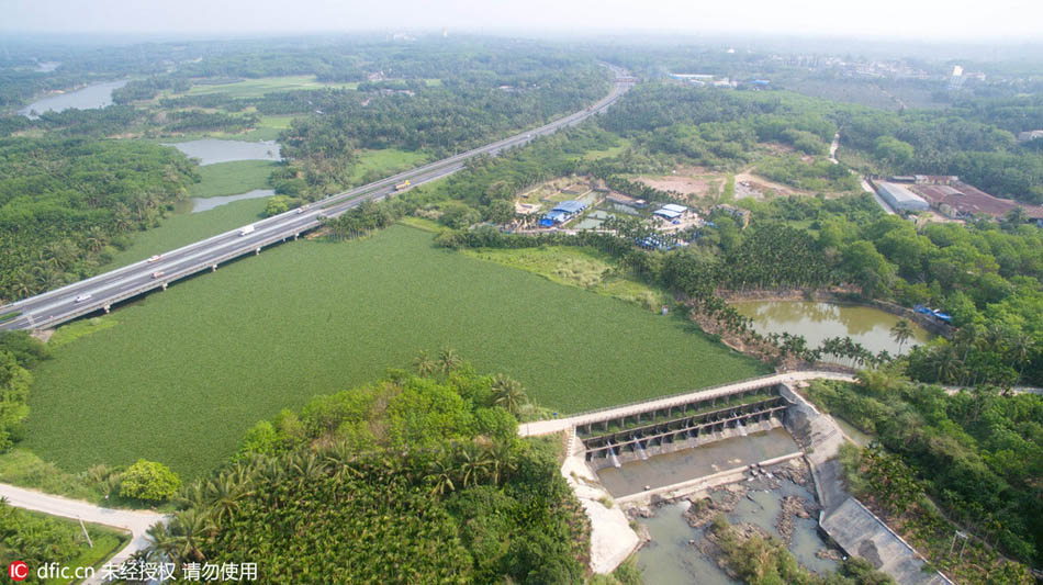 Hydropower station on ‘grassland’