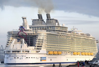 World’s biggest cruise ship Harmony of the Seas to start maiden voyage