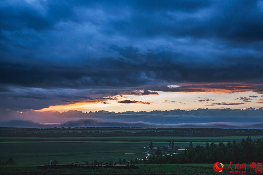 Splendid scenery of Hulunbuir Grasslands