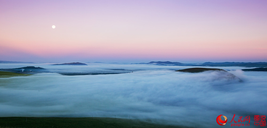 Splendid scenery of Hulunbuir Grasslands