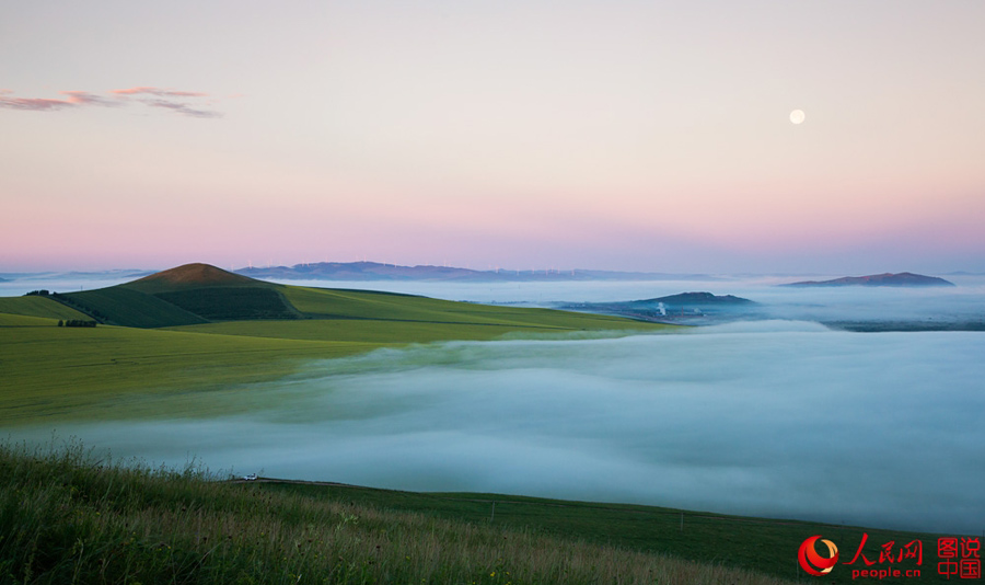 Splendid scenery of Hulunbuir Grasslands