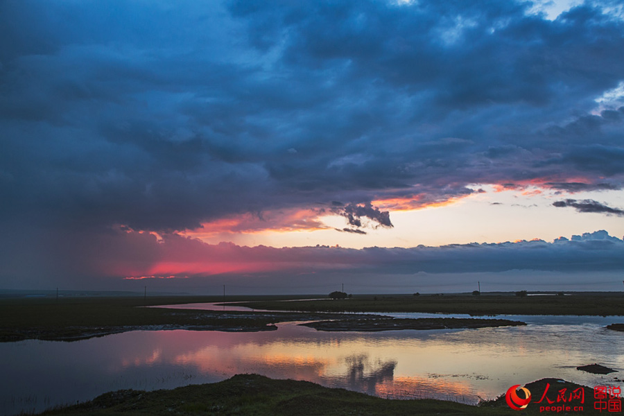 Splendid scenery of Hulunbuir Grasslands