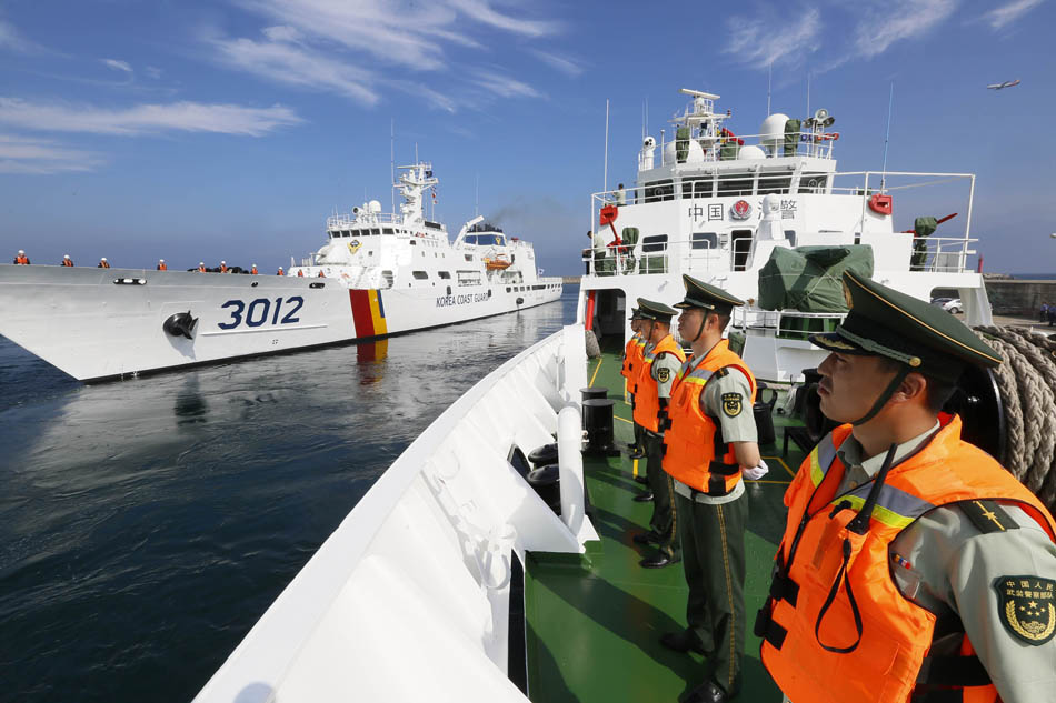 China Coast Guard ship visits South Korea 