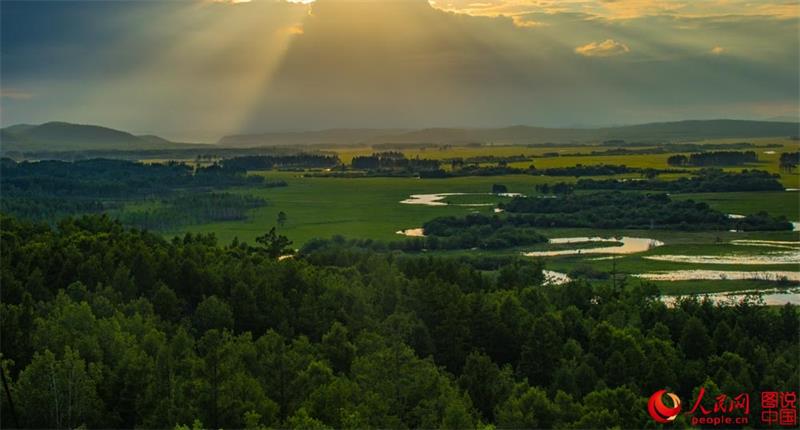 Beautiful Nanweng River in Heilongjiang