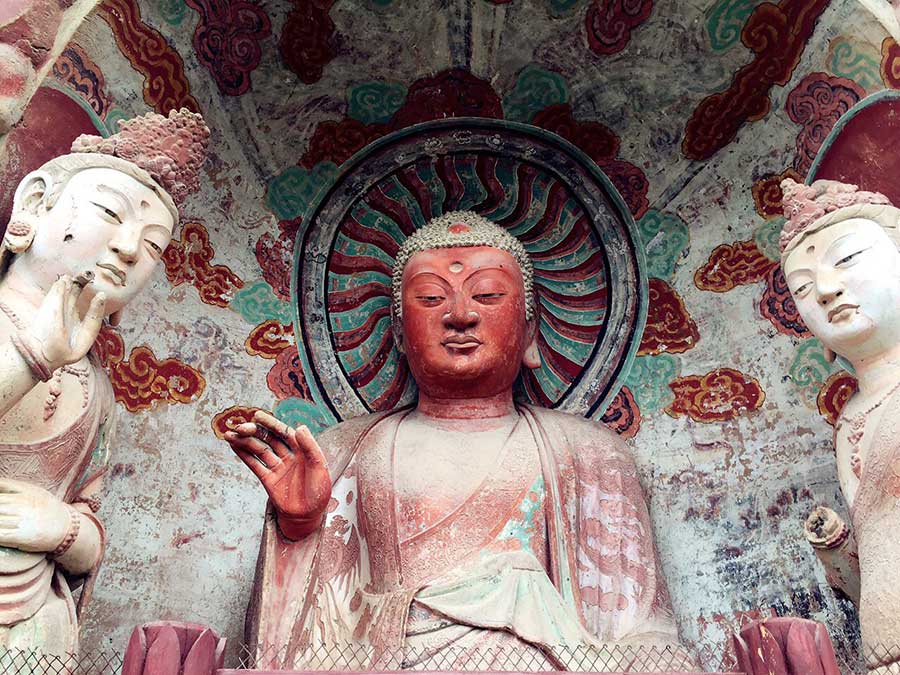 Maiji Mountain Grottoes: 'Museum’ of exquisite sculptures