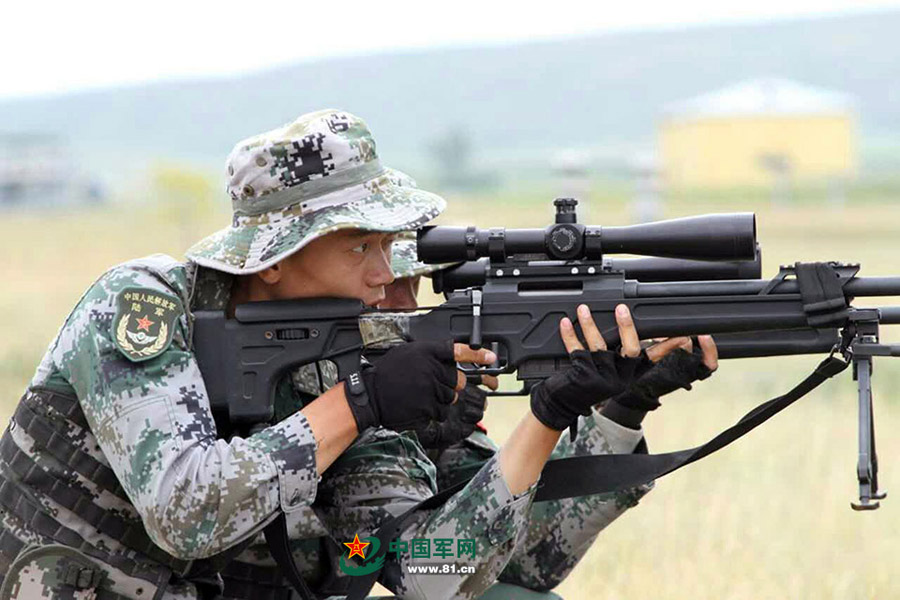 Chinese special force tops medal tally in Golden Owl international sniper competition