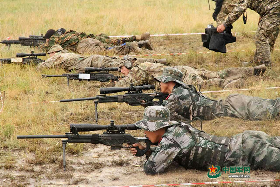 Chinese special force tops medal tally in Golden Owl international sniper competition