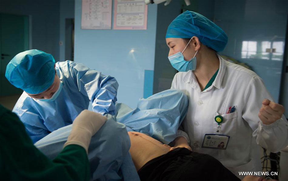 Obstetrical departments, one of busiest sectors in China's hospitals