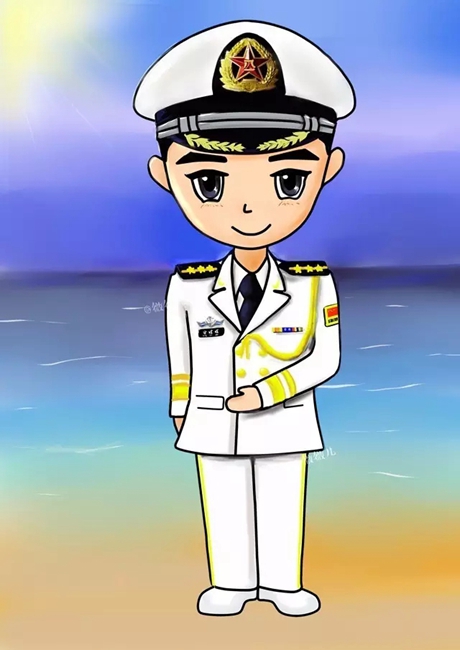 PLA Navy releases cartoon profile photos