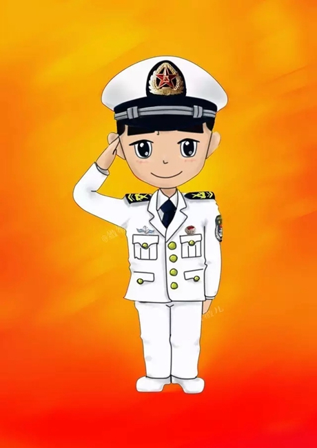 PLA Navy releases cartoon profile photos