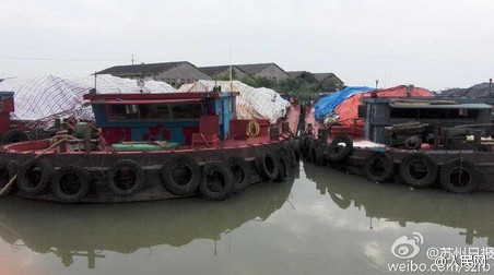 4,000 tons of garbage from Shanghai dumped in Suzhou