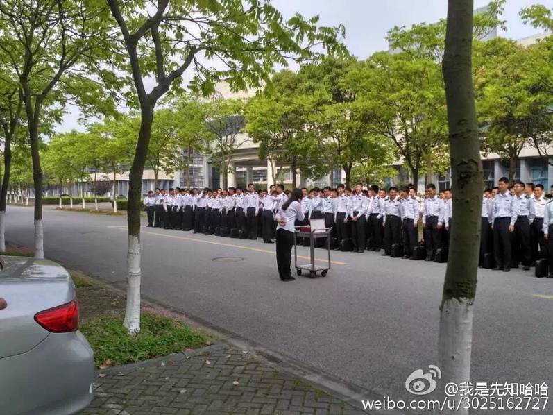 280 male students celebrate birthday of only female in department