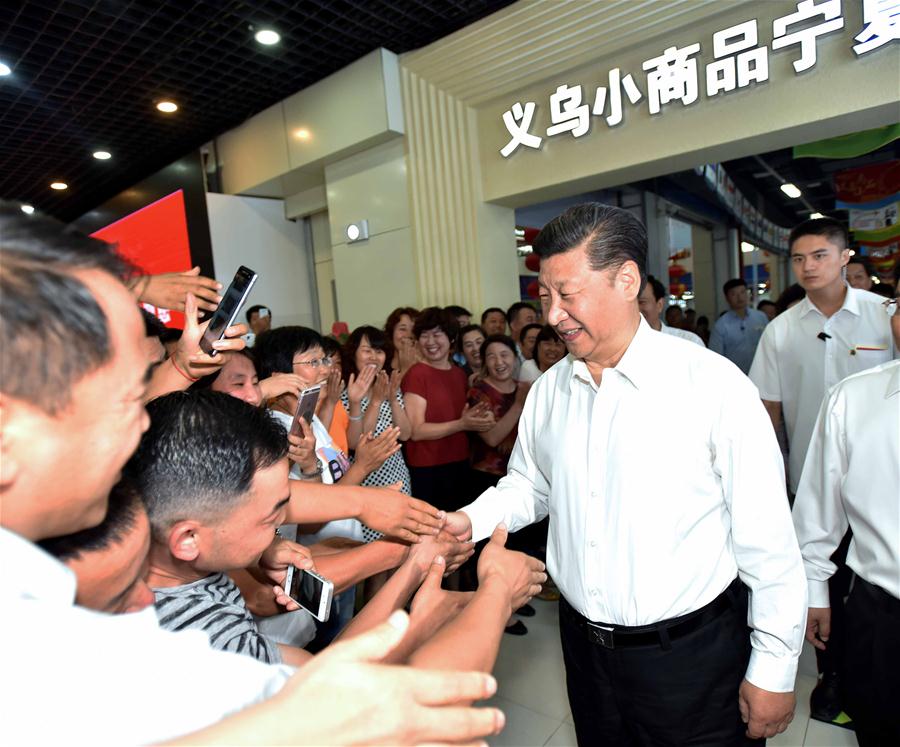 Xi urges inclusive development on Ningxia tour