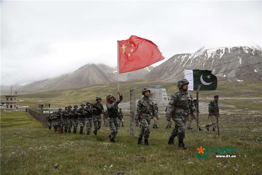 Joint patrol along China-Pakistan border