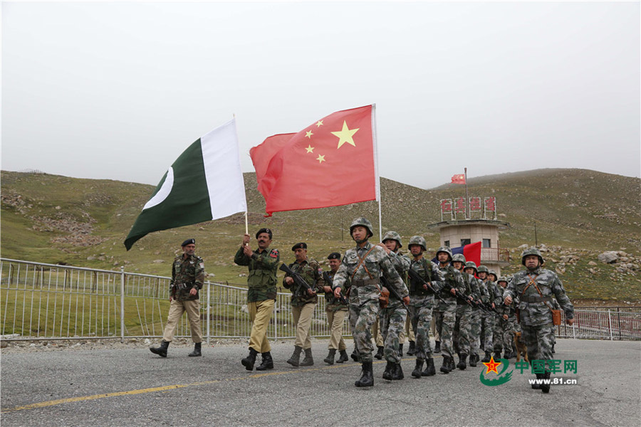 Joint patrol along China-Pakistan border