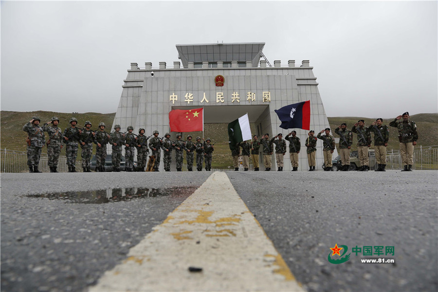 Joint patrol along China-Pakistan border