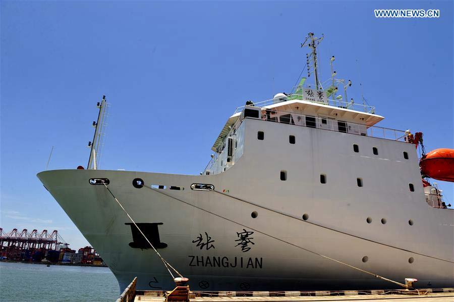 China's deep-sea explorer ship sets sail from Shenzhen