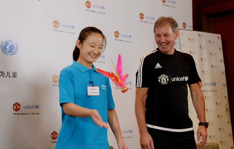 Manchester United and UNICEF champion rights of adolescents