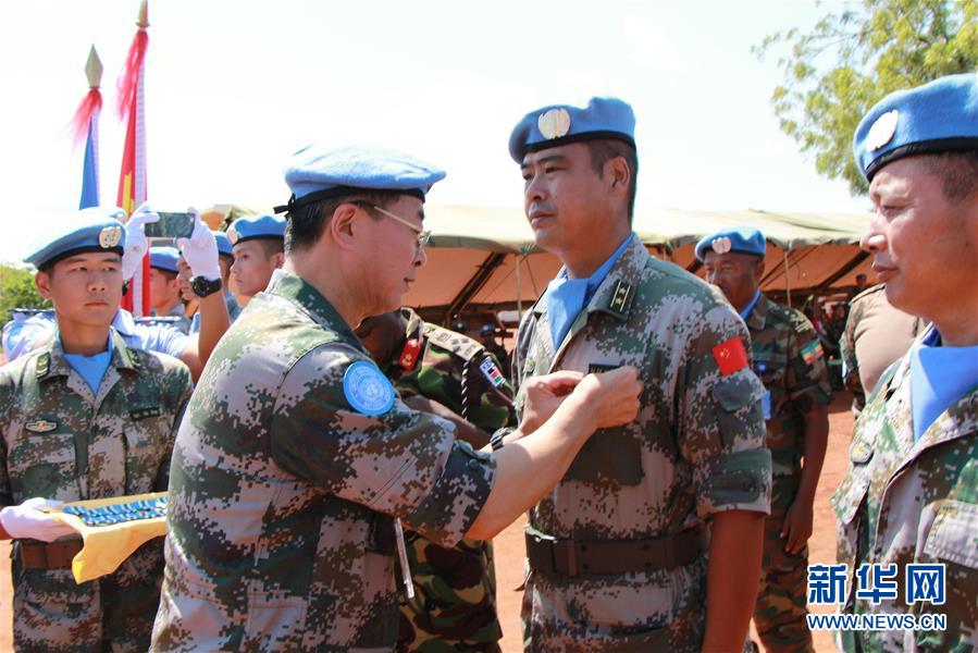 UN peacekeeping chief hails great professionalism of Chinese peacekeepers