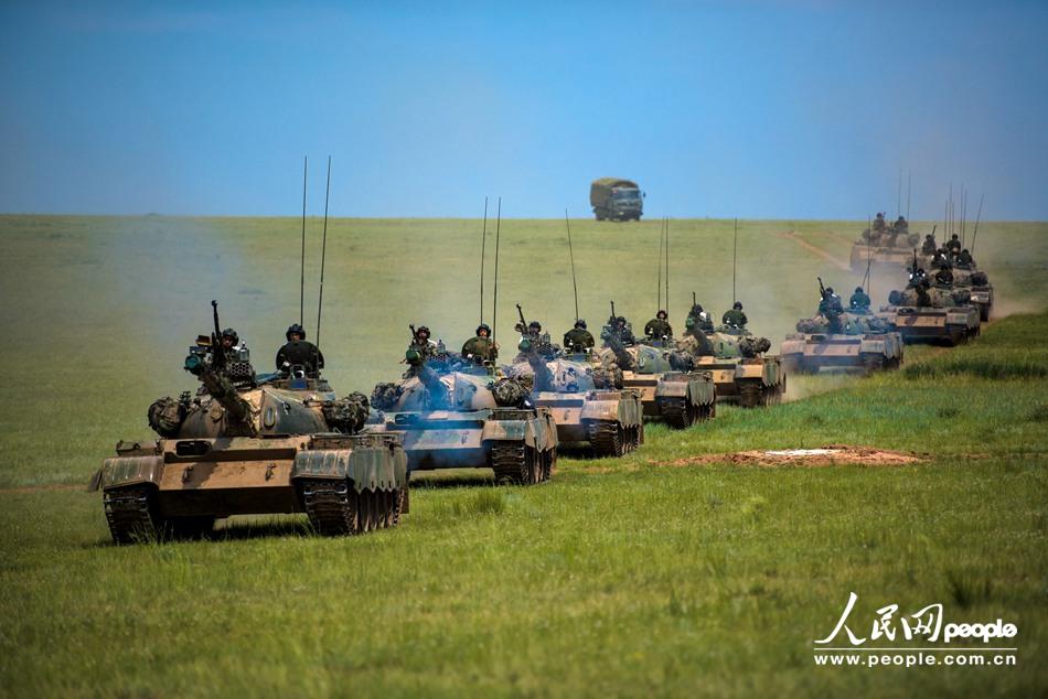 A glimpse of Stride 2016 Zhurihe B military drill