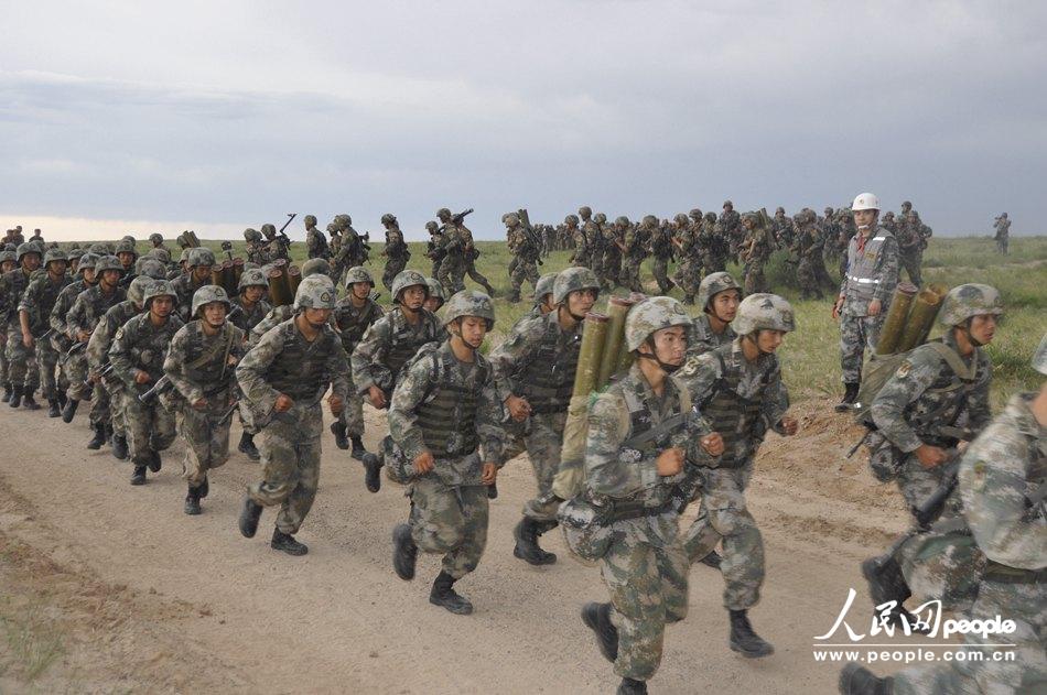 A glimpse of Stride 2016 Zhurihe B military drill