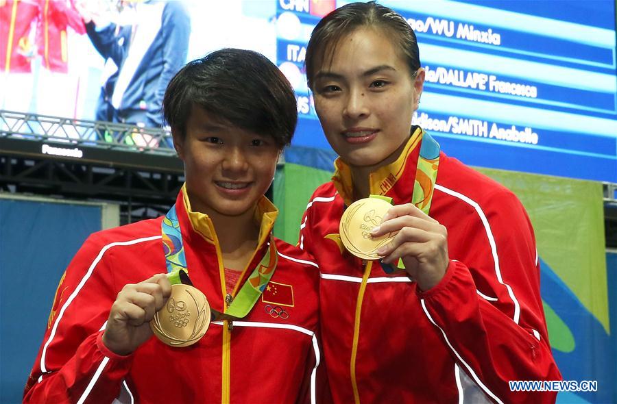 Chinese diver Wu Minxia makes history with her 5th Olympic gold medal