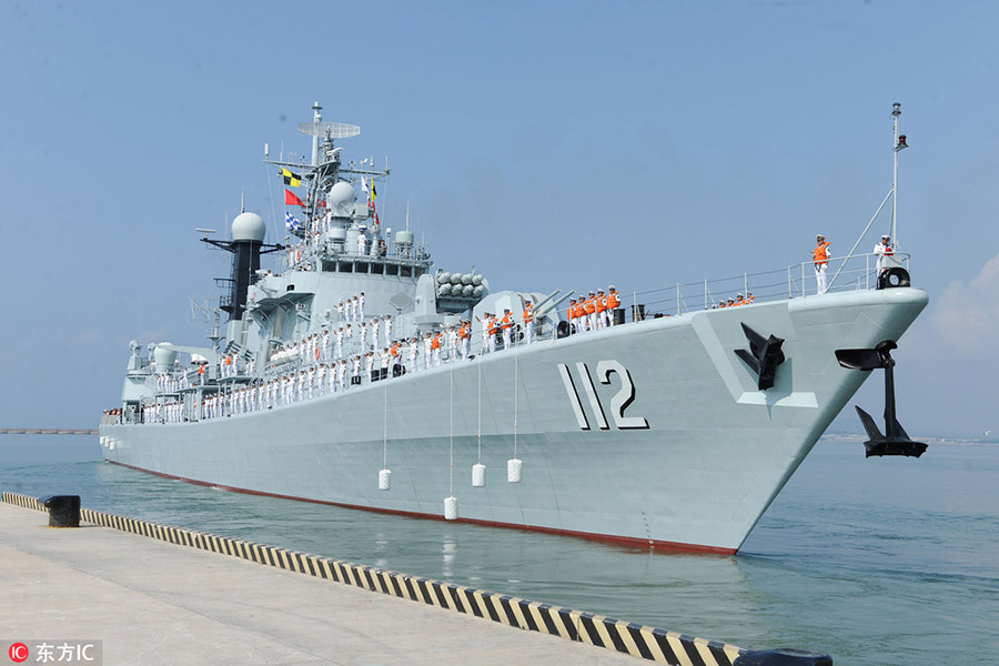 24th Chinese navy convoy departs for Gulf of Aden