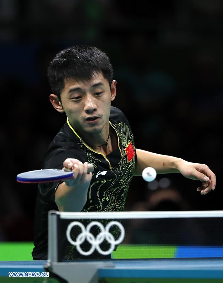 Ma Long wins gold medal in men's singles table tennis