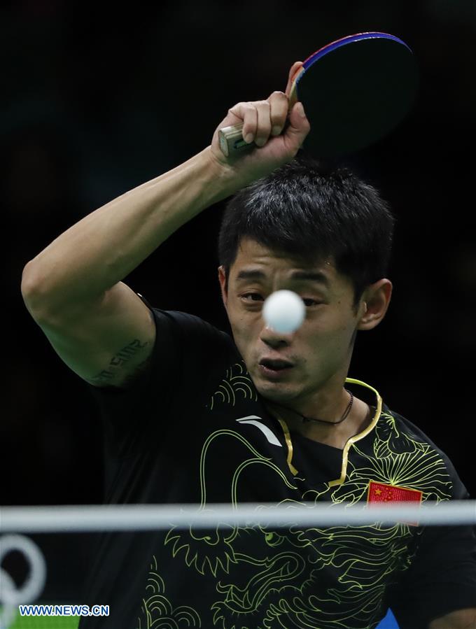 Ma Long wins gold medal in men's singles table tennis