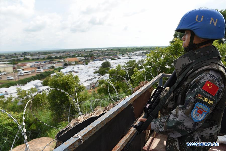 Chinese troops contribute to UN peacekeeping mission in S. Sudan