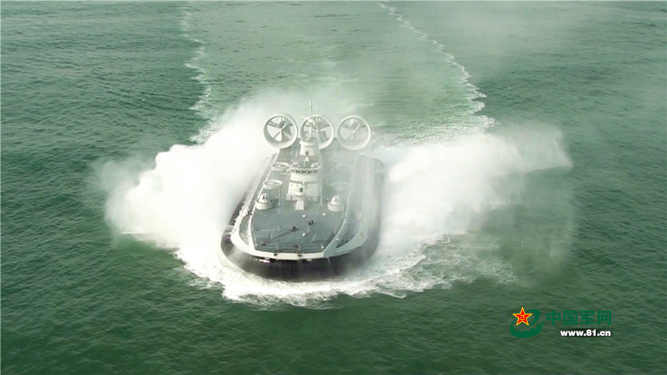 New hovercrafts debut in landing exercise