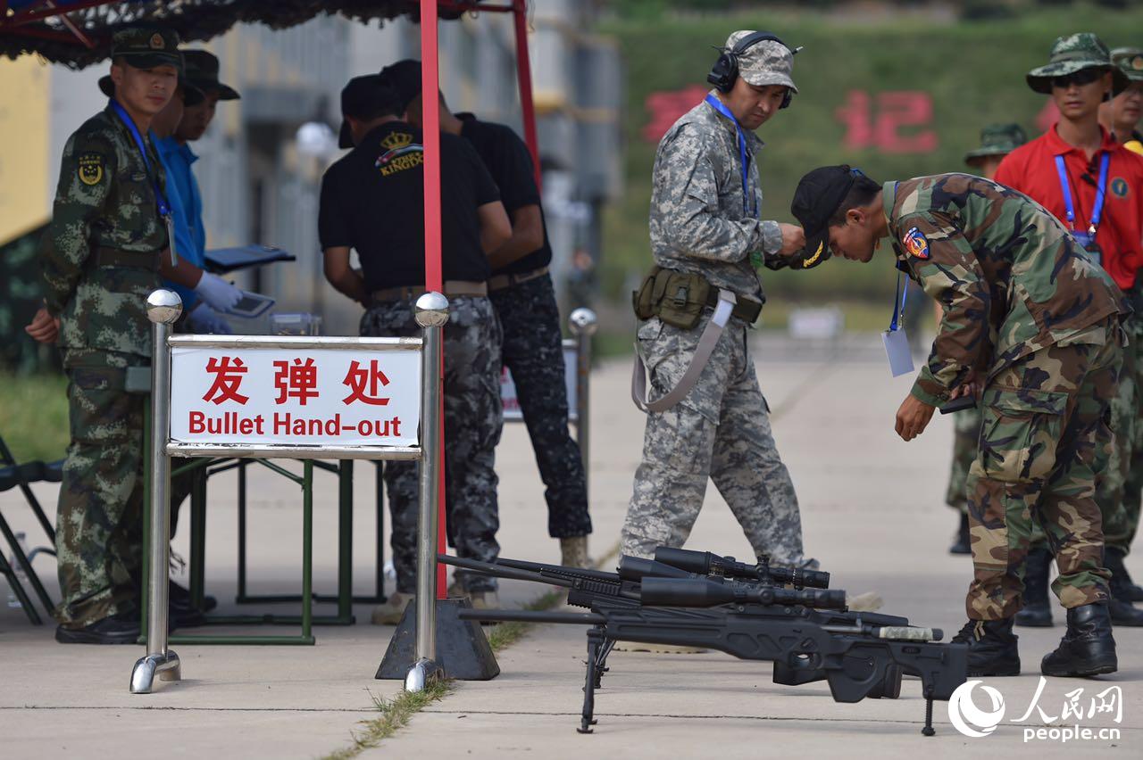 International sniper competition held in Beijing