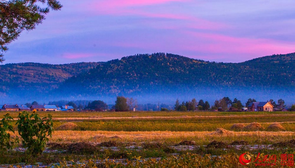 Breathtaking autumn scenery of Greater Khingan 