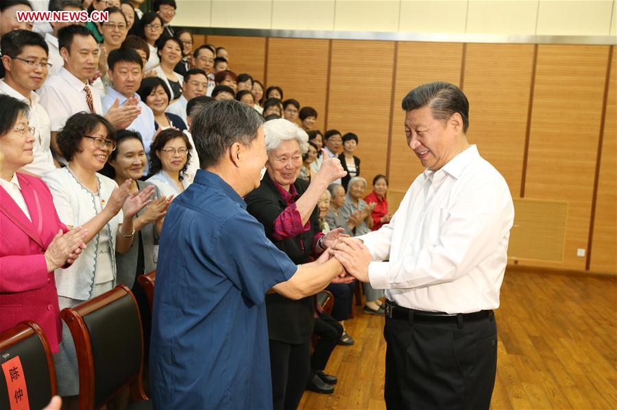 China Focus: Xi thanks nation's teachers, stresses role of education