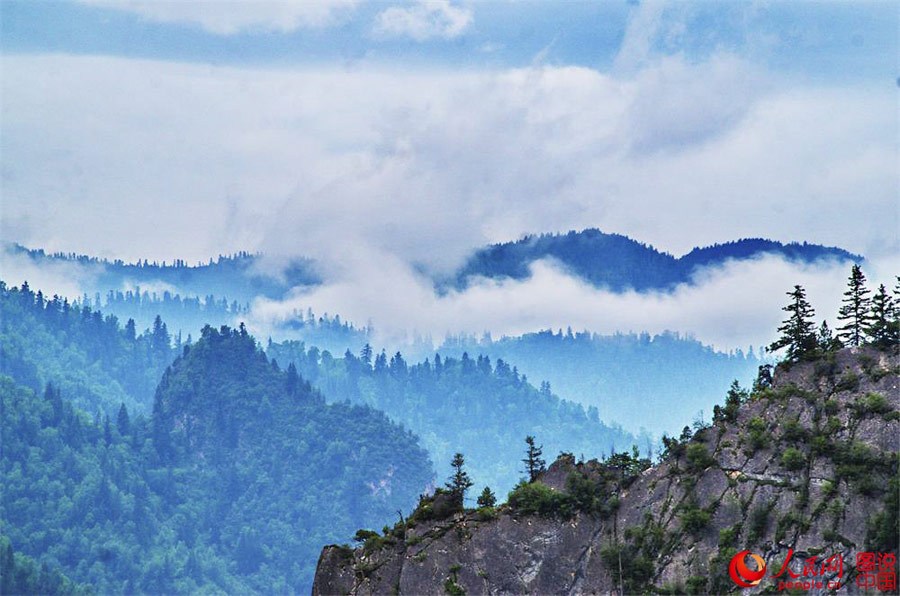 Intoxicating scenery of Zhagana Mountain