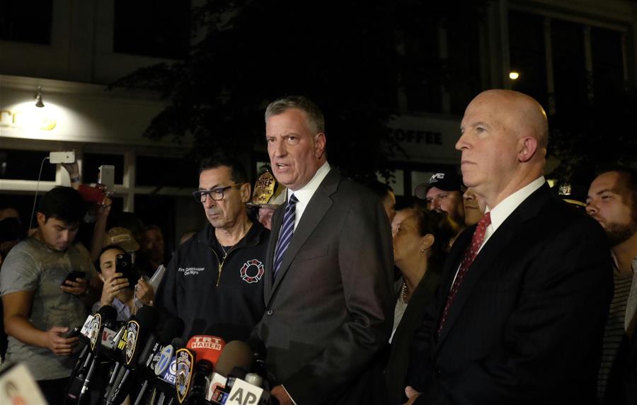 No evidence of terror attack, cause of blast under investigation: New York City mayor