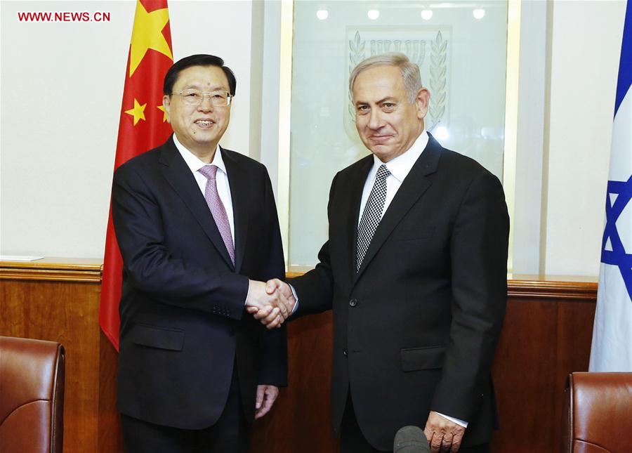 Chinese, Israeli leaders pledge to further strengthen bilateral cooperation