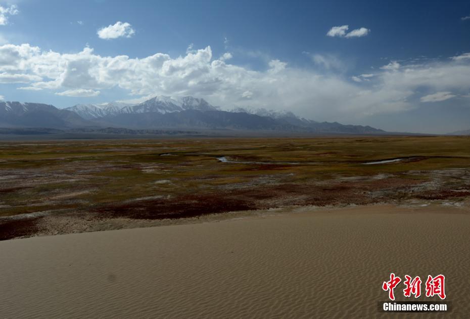 Picturesque autumn in Gansu's Subei grassland