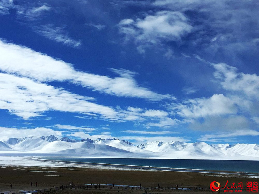 Beautiful scenery of Namtso Lake