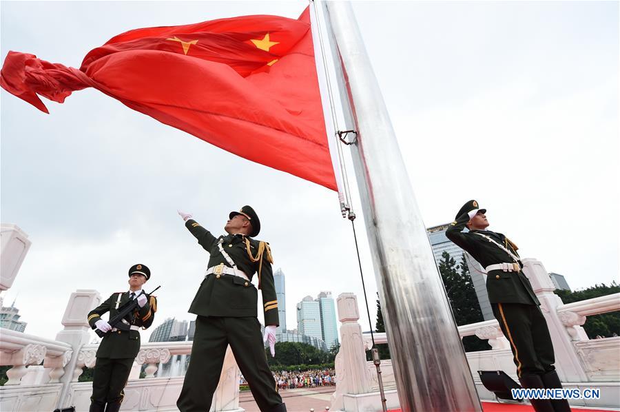 CHINA-NATIONAL DAY-FLAG-RAISING CEREMONY (CN)