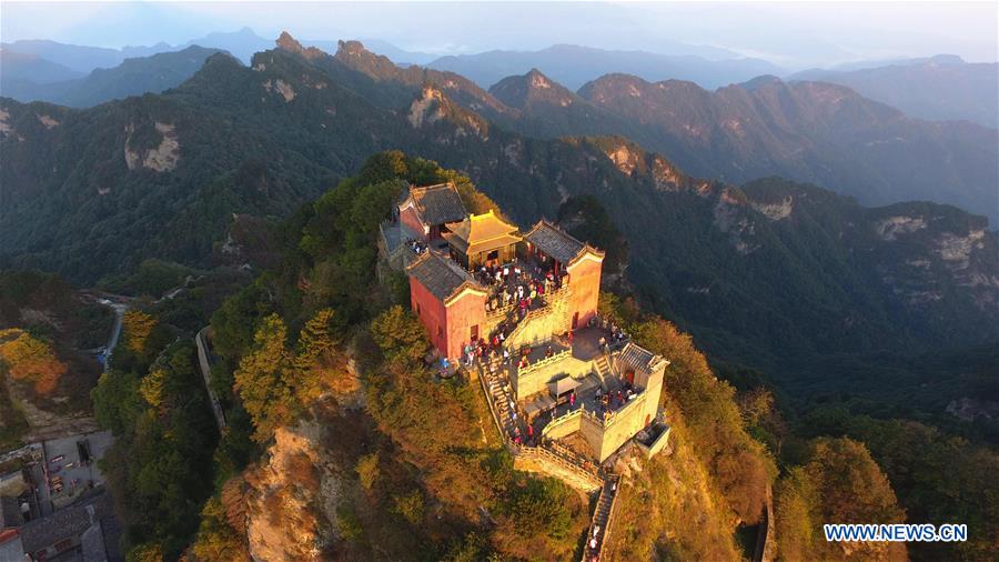 CHINA-HUBEI-WUDANG MOUNTAIN-AERIAL VIEW (CN)