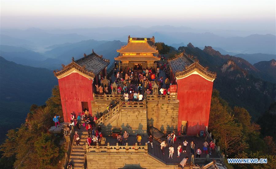 CHINA-HUBEI-WUDANG MOUNTAIN-AERIAL VIEW (CN)