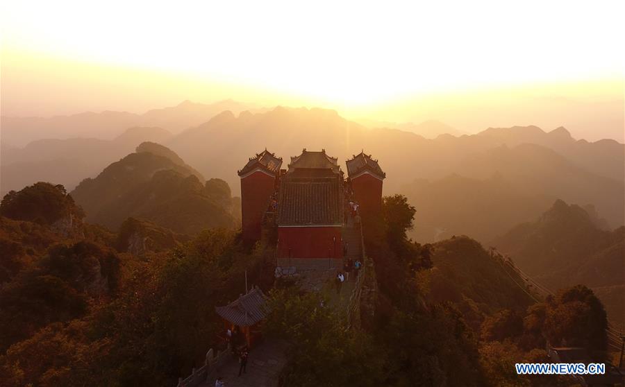 CHINA-HUBEI-WUDANG MOUNTAIN-AERIAL VIEW (CN)