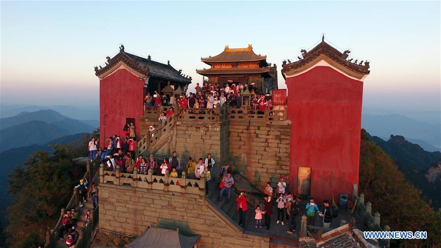 CHINA-HUBEI-WUDANG MOUNTAIN-AERIAL VIEW (CN)