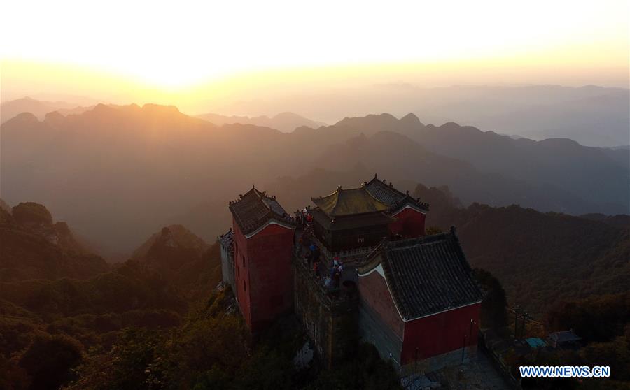 CHINA-HUBEI-WUDANG MOUNTAIN-AERIAL VIEW (CN)