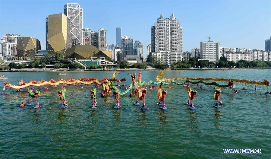 CHINA-GUANGXI-LIUZHOU-SWIMMING ACTIVITY(CN)